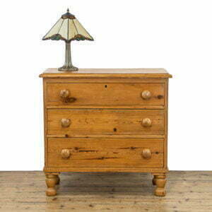 Small Antique Pine Chest of Drawers