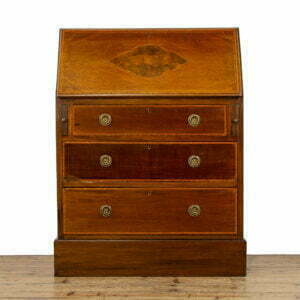 Edwardian Antique Mahogany Bureau