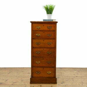 Oak Wellington Chest of Drawers