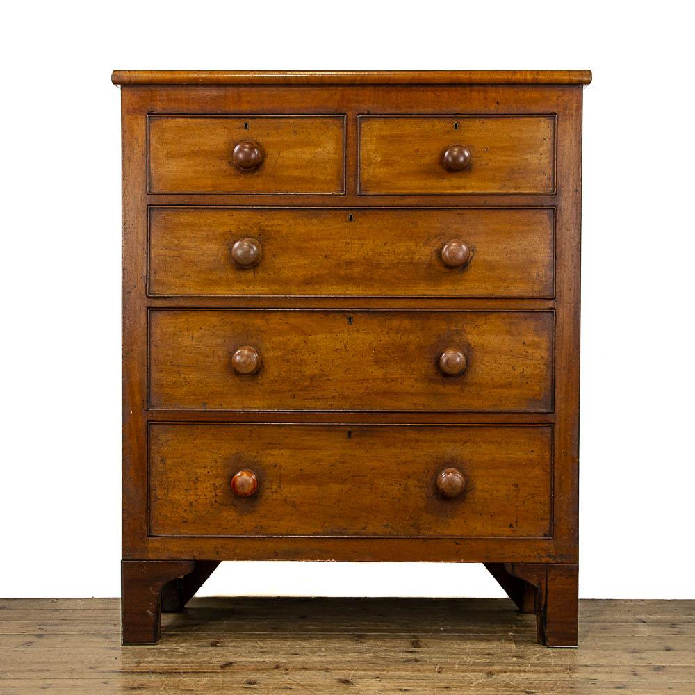 George III Antique Mahogany Chest of Drawers