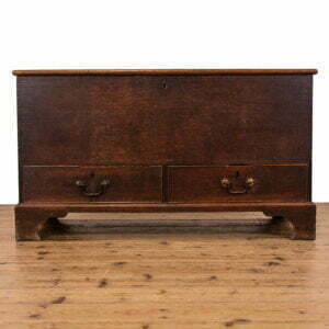 George III Antique Oak Mule Chest