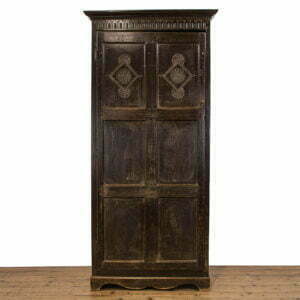 Antique Stained Oak Cupboard