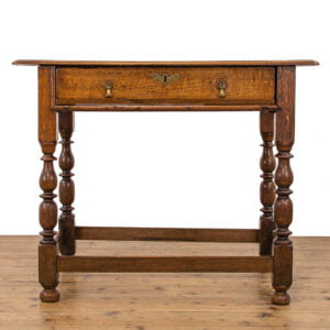 Georgian Antique Oak Side Table