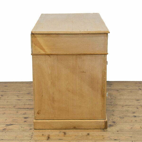 M-4704 Antique Pine Kneehole Desk Penderyn Antiques (5)