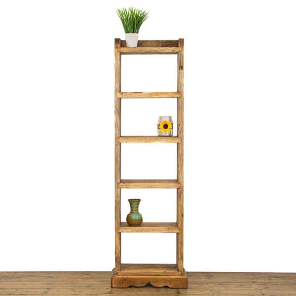 M-4716 Rustic Open Shelving Unit Penderyn Antiques (1)