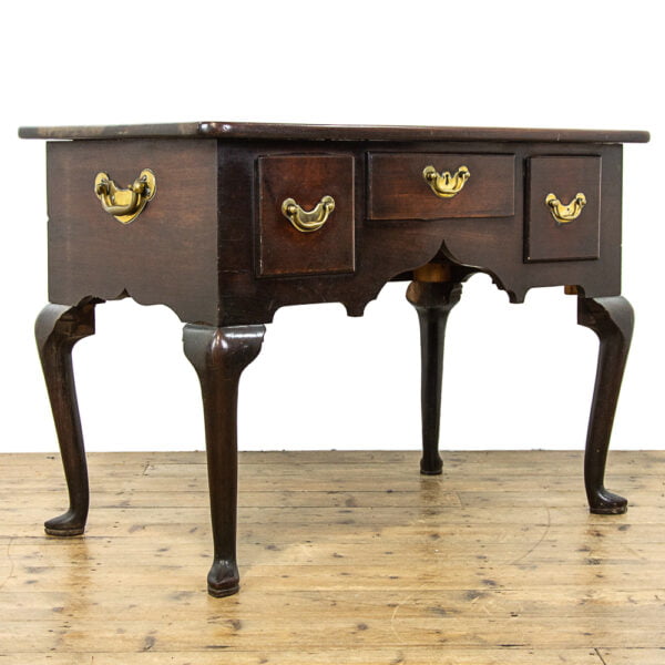 M-3166 Antique Georgian Mahogany Lowboy Side Table Penderyn Antiques