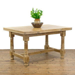 M-4686 Extendable Antique Pine Dining Table Penderyn Antiques (1)