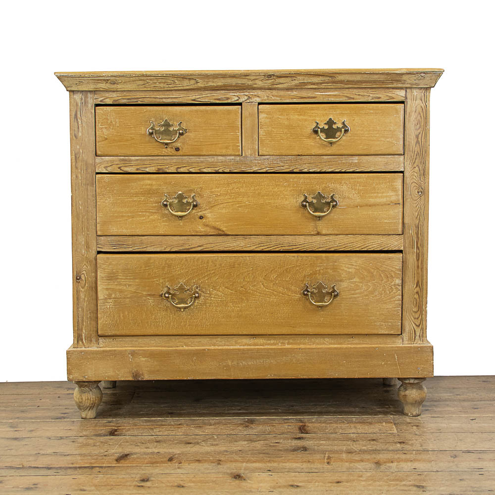 Edwardian Antique Pine Chest of Drawers