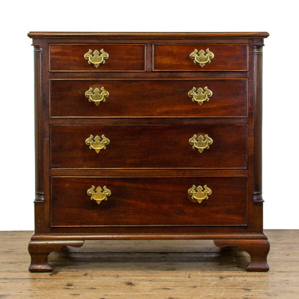 M-4727 Antique Mahogany Chest of Drawers Penderyn Antiques (1)