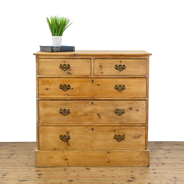 M-4734 Antique Pine Chest of Drawers Penderyn Antiques (1)