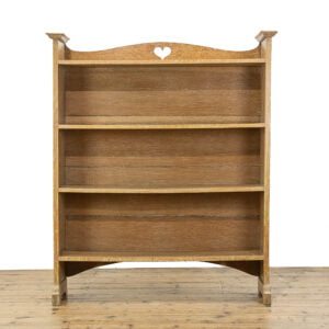 M-4735 Arts and Crafts Oak Bookcase Penderyn Antiques (1)