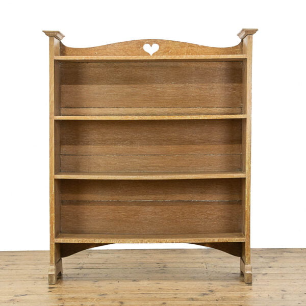 M-4735 Arts and Crafts Oak Bookcase Penderyn Antiques (1)