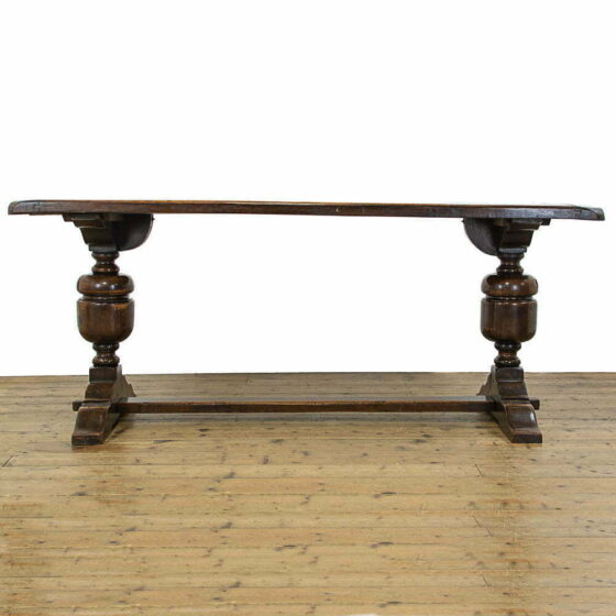 M-4770 Antique Oak Refectory Table Penderyn Antiques (6)