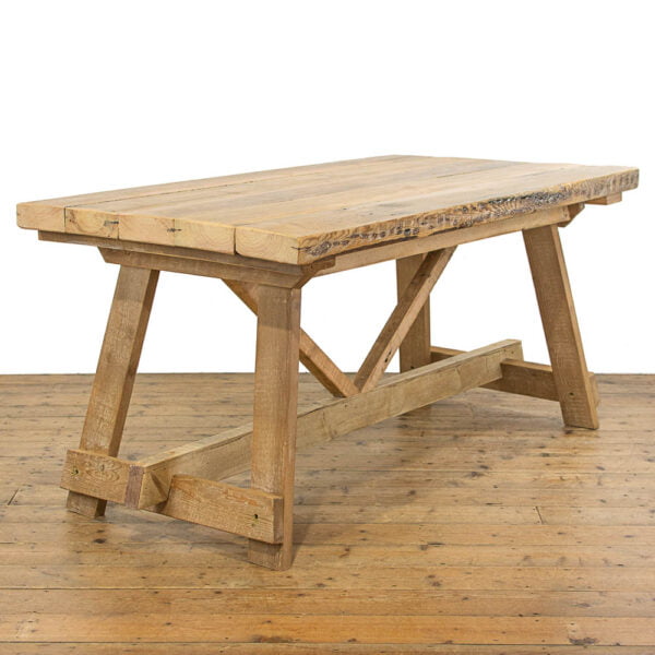 M-4804 French Farmhouse Style Kitchen Table (1)