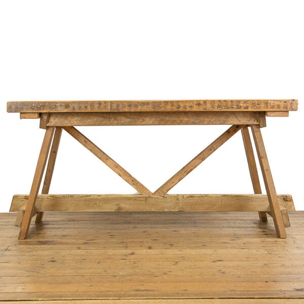 M-4804 French Farmhouse Style Kitchen Table (4)