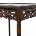 M-4812 Antique Chinese Carved Quartetto Nest of Tables Penderyn Antiques (10)