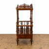 M-4815 Victorian Walnut Canterbury Whatnot Penderyn Antiques (8)
