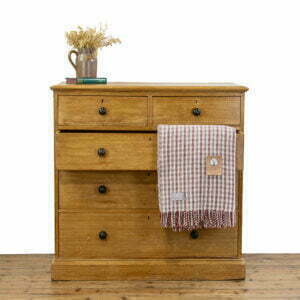 M-4796 Antique Pine Chest of Drawers by ‘Heals and Sons, London’ Penderyn Antiques (2)