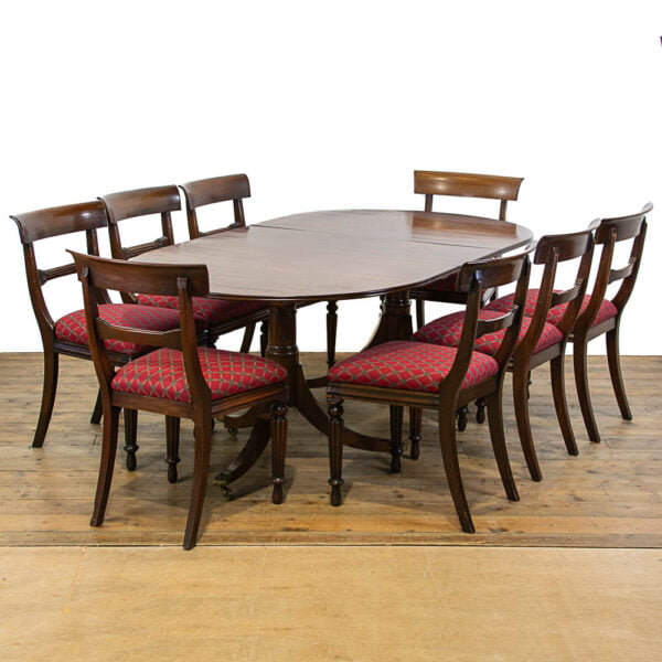 M-4825 Antique Mahogany Extendable Dining Table Penderyn Antiques (1)