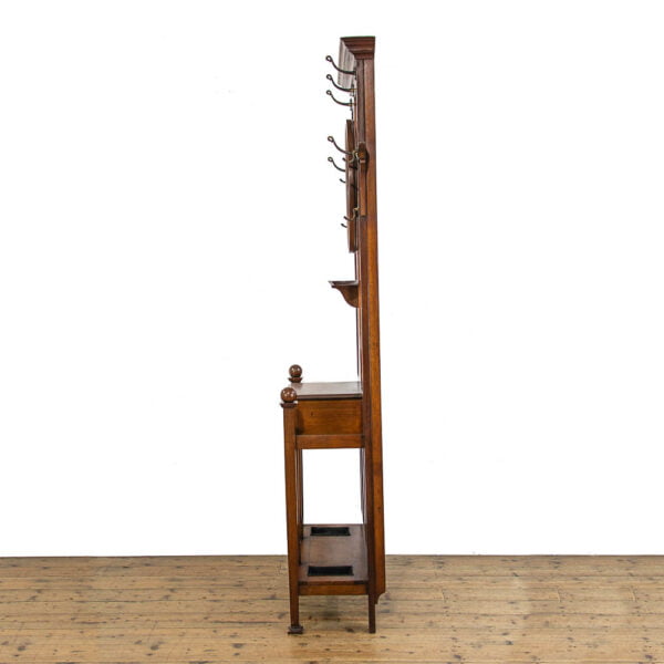 M-4826 Antique Mahogany Hall Stand Penderyn Antiques (7)