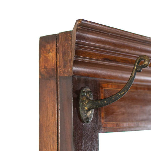 M-4826 Antique Mahogany Hall Stand Penderyn Antiques (9)