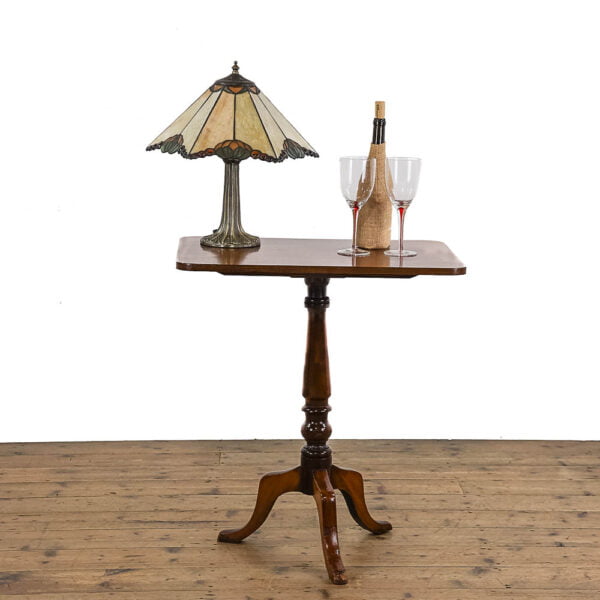 M-4845 Antique Mahogany Tilt Top Wine Table Penderyn Antiques (1)