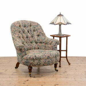 M-4860 Victorian Antique Mahogany Drawing Room Chair Penderyn Antiques (1)