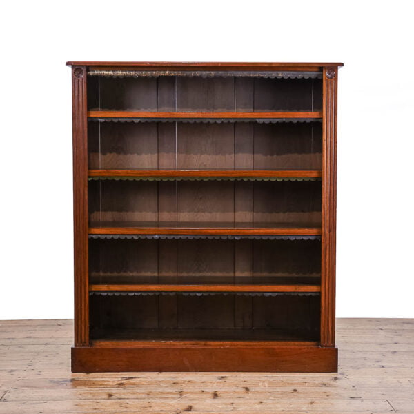 M- 4884 Antique Victorian Mahogany Bookcase Penderyn Antiques (2)