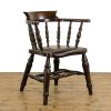 M- 4658 Antique Smokers Bow Chair Penderyn Antiques (1)