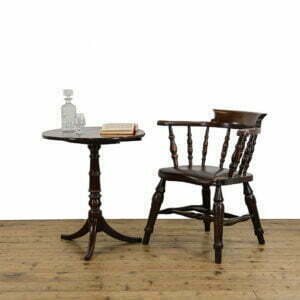 M- 4658 Antique Smokers Bow Chair Penderyn Antiques (1)