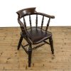 M- 4658 Antique Smokers Bow Chair Penderyn Antiques 6
