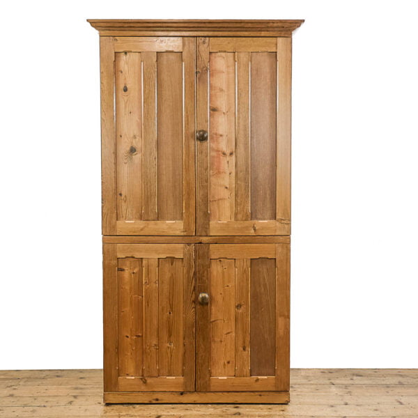 M-4827 Antique Housekeeper's Pine Cupboard Penderyn Antiques (2)