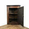 M- 4887 Antique Georgian Oak Hanging Corner Cupboard Penderyn Antiques (1)