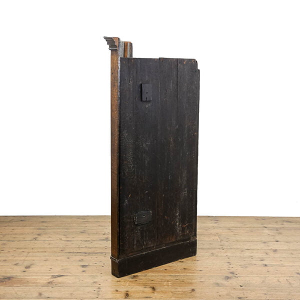 M- 4887 Antique Georgian Oak Hanging Corner Cupboard Penderyn Antiques (6)