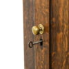 M- 4887 Antique Georgian Oak Hanging Corner Cupboard Penderyn Antiques (7)