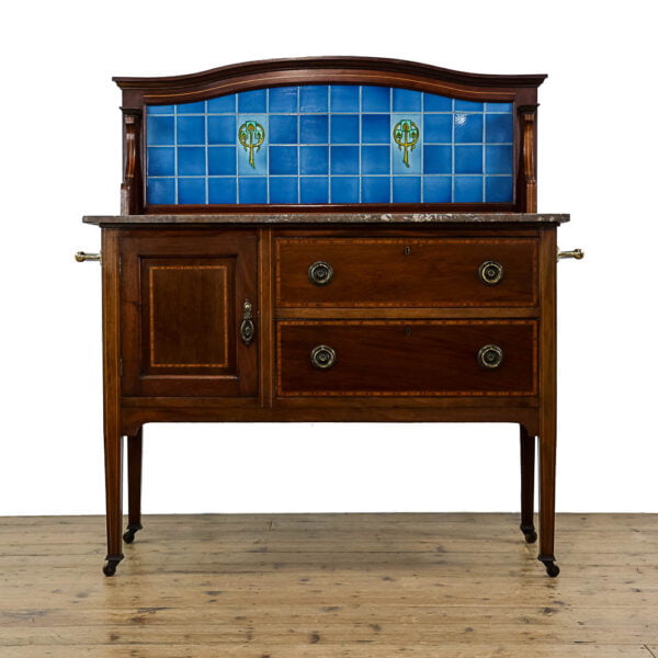 M-4907 Antique Mahogany Washstand Penderyn Antiques (1)