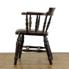 M- 4658 Antique Smokers Bow Chair Penderyn Antiques 5
