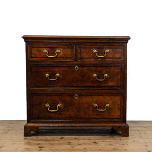 M- 4911 Small Antique Georgian Oak Chest of Drawers Penderyn Antiques (2)