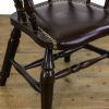 M- 4658 Antique Smokers Bow Chair Penderyn Antiques 7