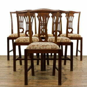 M-4925 Set of Six Antique Dining Chairs Penderyn Antiques (1)