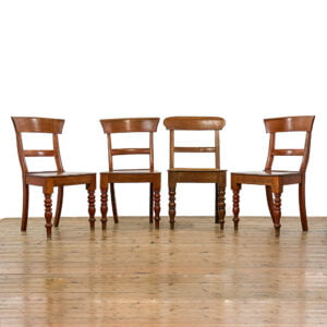 M-4927 Harlequin Set of four Antique Welsh Farmhouse Chairs Penderyn Antiques (1)