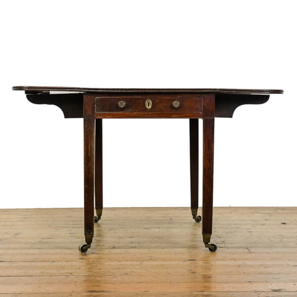 M-4969 Antique Mahogany Pembroke Table Penderyn Antiques (10)