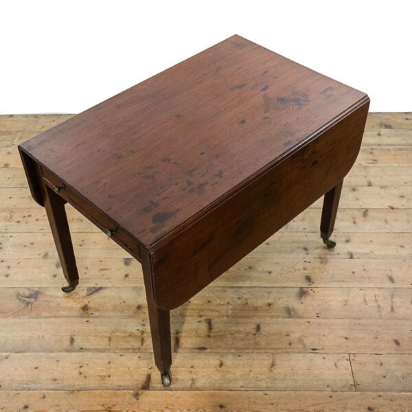 M-4969 Antique Mahogany Pembroke Table Penderyn Antiques (6)