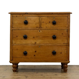 M-4974 Small Victorian Antique Pine Chest of Drawers Penderyn Antiques (2)