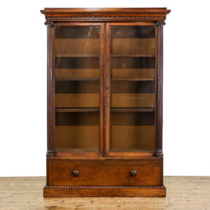 M-4976 Antique Rosewood Glazed Cabinet Penderyn Antiques (1)