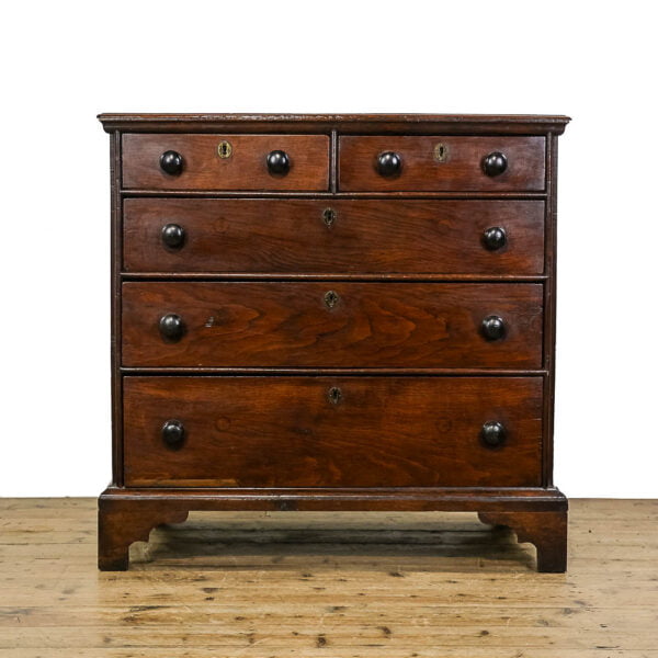M-4977 Antique Welsh Oak Chest of Drawers Penderyn Antiques (1)