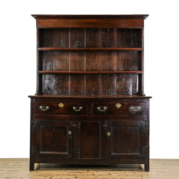 M-4985 19th Century Antique Welsh Oak Dresser Penderyn Antiques (1)