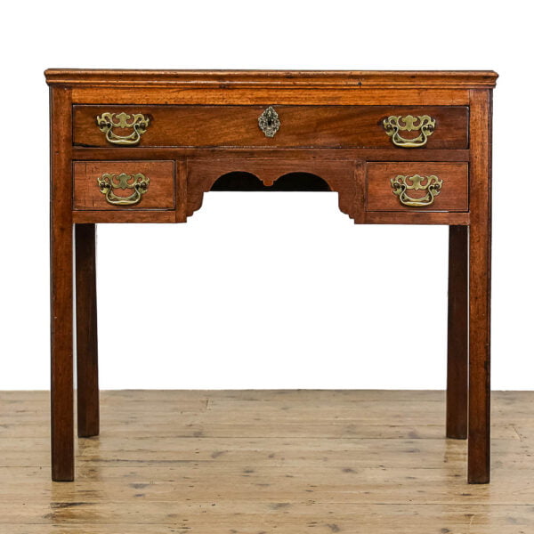M-4986 Antique Georgian Mahogany Side Table Penderyn Antiques (2)