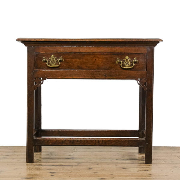 M-4987 Antique Oak Lowboy Side Table Penderyn Antiques (2)