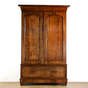 M-4929 Antique Victorian Mahogany Wardrobe Penderyn Antiques (1)